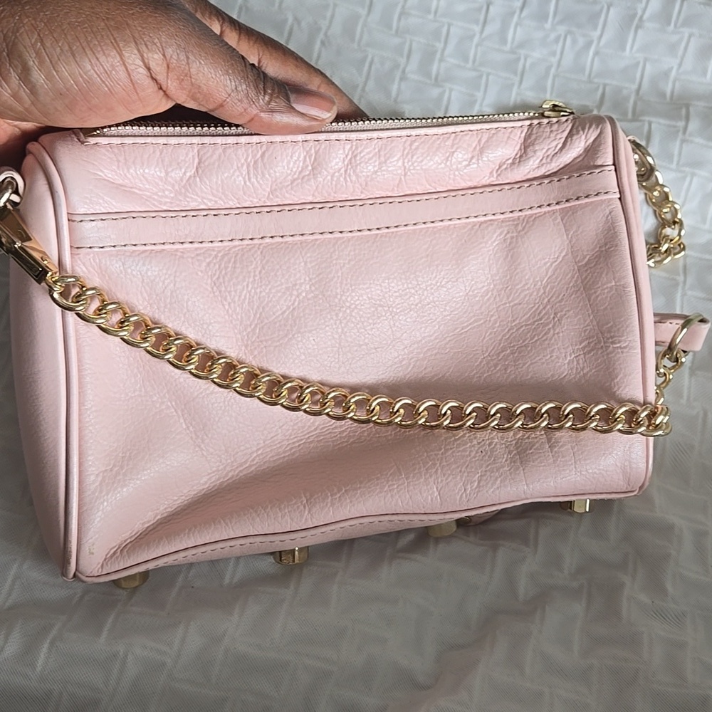 Rebecca Minkoff Pink Leather Crossbody Bag - Picture 3 of 12